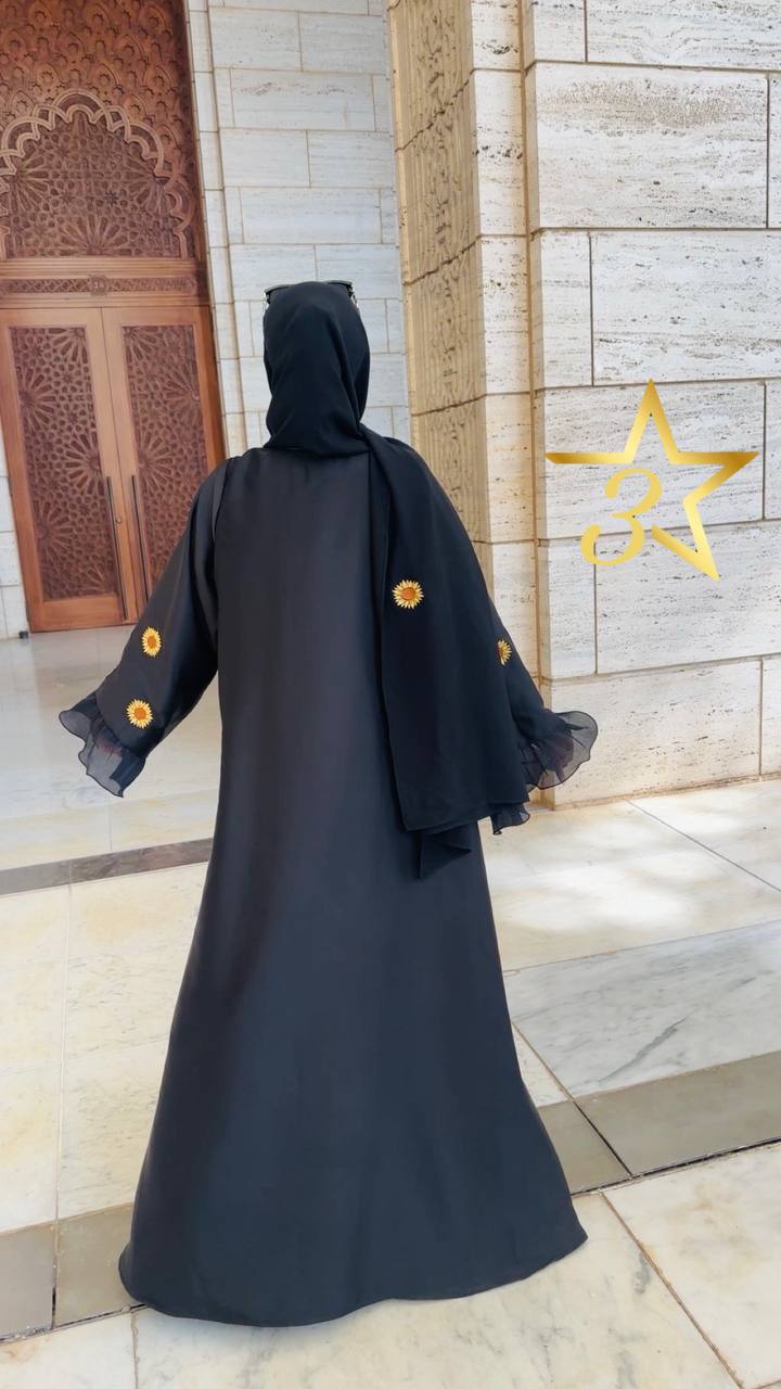 عباية أزهار الشمس